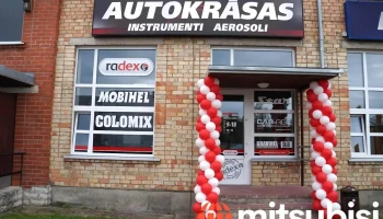 Auto virsbūves remonta materiālu veikals 