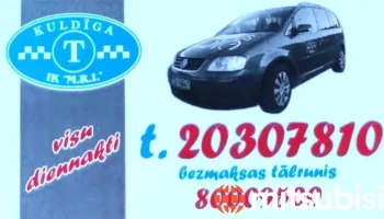 Taxi Kuldīga - Kuldīga