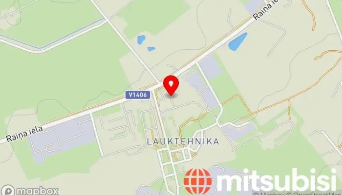 Ad Baltic Filiale Karte - Talsi
