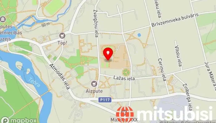 Aizputes Sporta Centrs Lejaskurzeme Karte - Aizpute