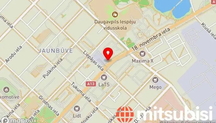 As Daugavpils Satiksme Karte - Daugavpils