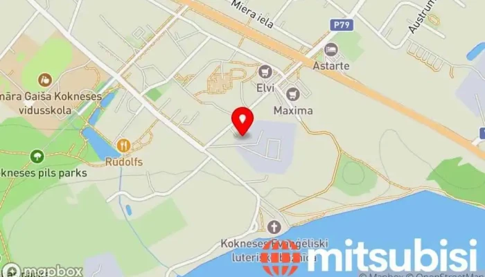 Ataudze -  Karte - Koknese