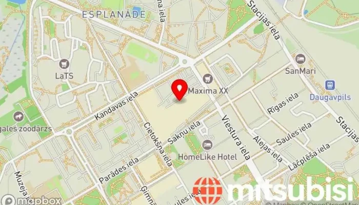 Auto Rezerves Dalas Karte - Daugavpils
