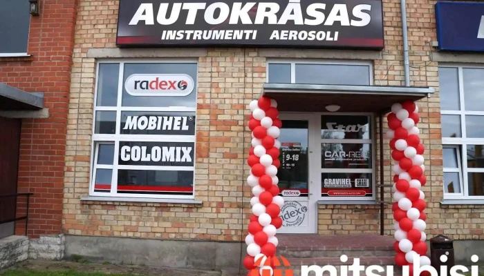 Auto virsbūves remonta materiālu veikals "Radex" - Ogre