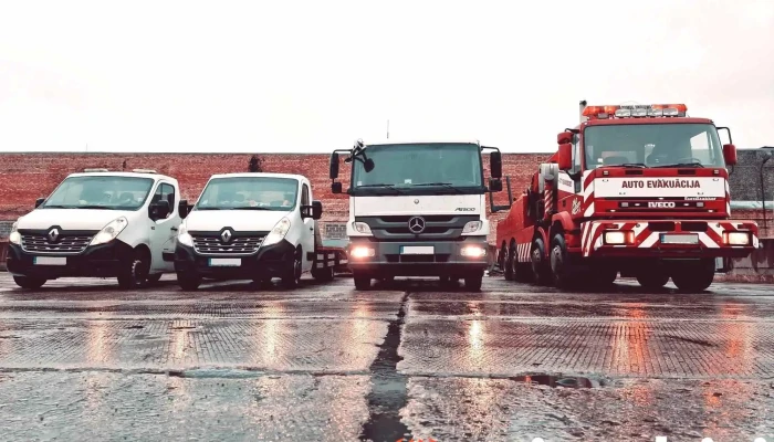 Autoevakuators. Tehniskā palīdzība uz ceļa 24/7 - Rīga