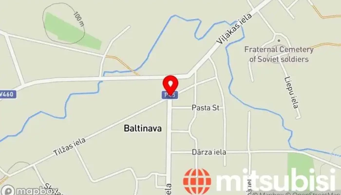 Baltinavas Novads -  Karte - Baltinavas Pagasts, Balvu Novads