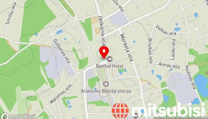 Buvmateriali Karte - Alūksne