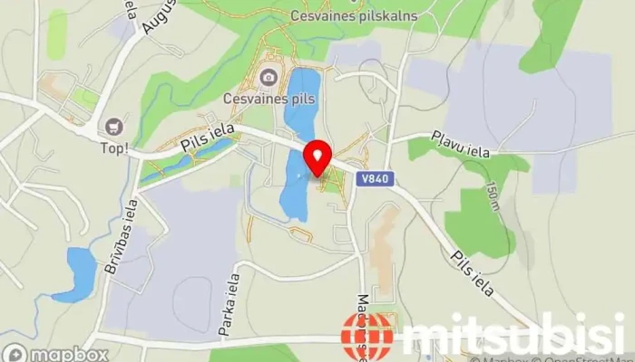 karte no Cesvaines bibliotēka Bibliotēka iekš Cesvaine