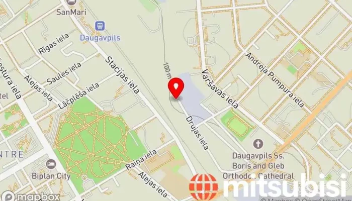 Daugavpils Pass -  Karte - Daugavpils