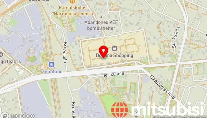 Domina Shopping -  Karte - Rīga