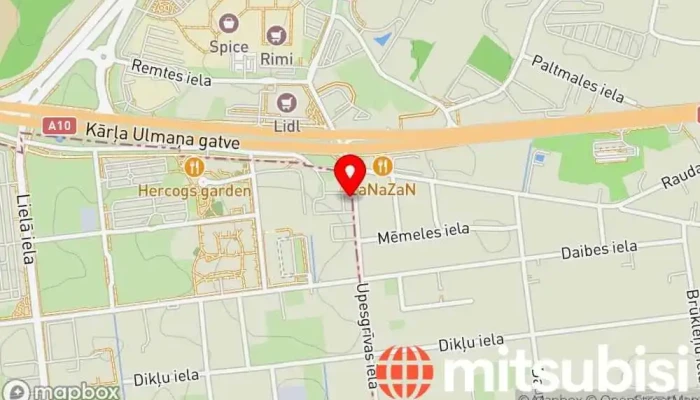 E -  Mobi Uzlades Stacija Karte - Mārupe