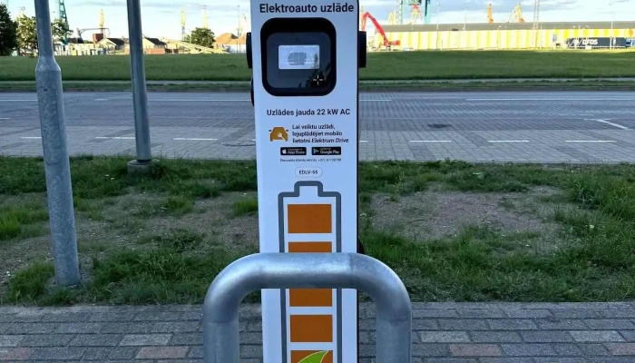 Elektrum Drive Uzlades Stacija Atlasija Ipasnieks - Ventspils