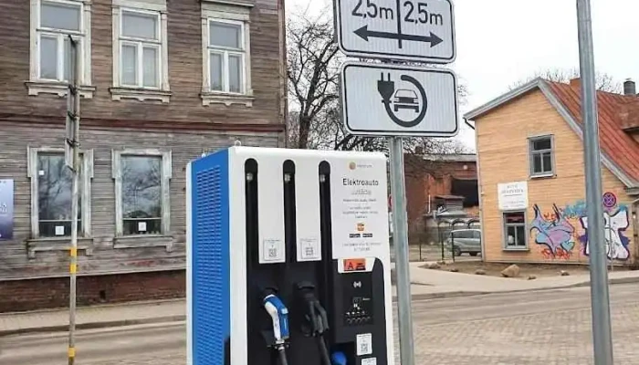 Elektrum Drive uzlādes stacija - Liepāja
