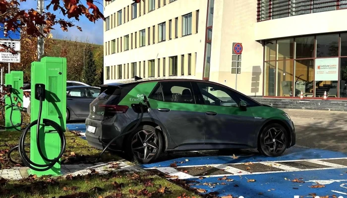 Enefit uzlādes stacija - Vidzemes Priekšpilsēta