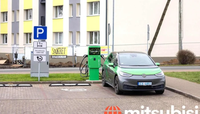 Enefit Volt uzlādes stacija - Jaunolaine