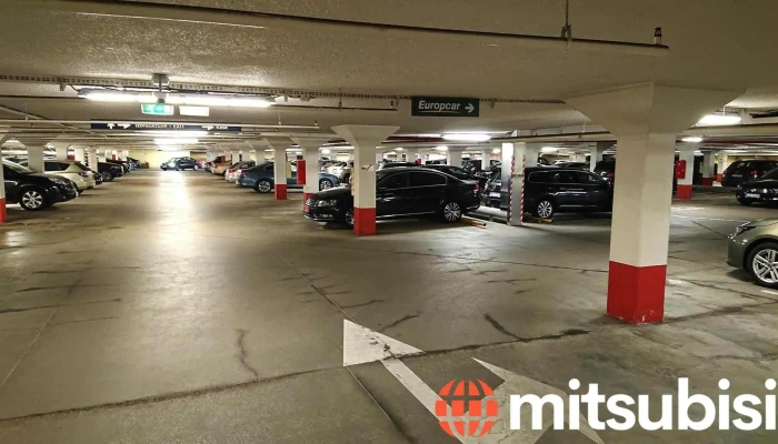 Europcar underground parking area - Centra Rajons