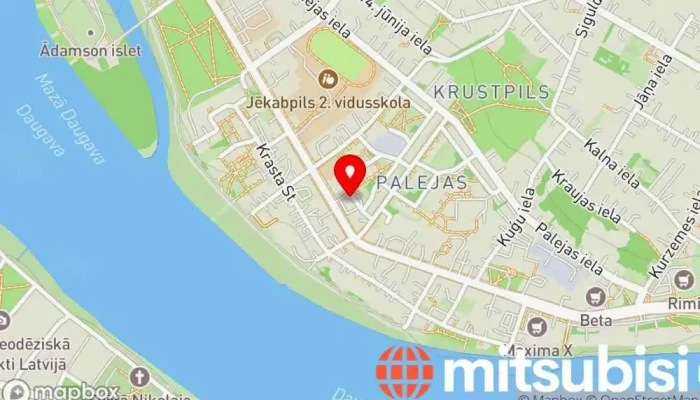Fixus Jekabpils Karte - Jēkabpils