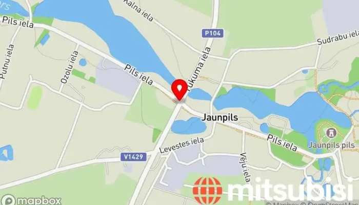 Jaunpils -  Karte - Jaunpils