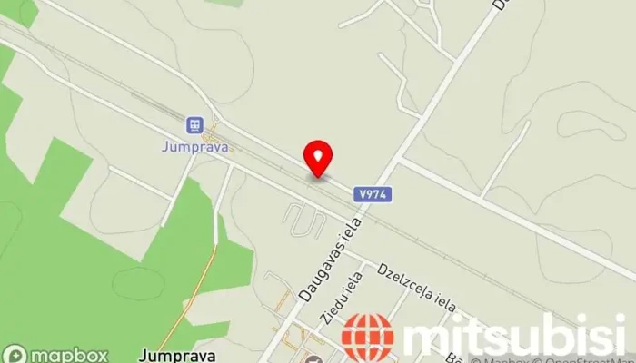 karte no Jumpravas pagasts  iekš Jumpravas pagasts, Ogres novads