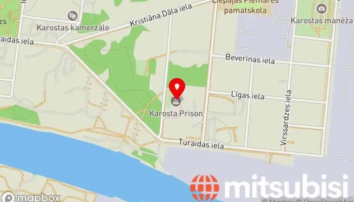 Karostas Cietums -  Karte - Liepāja