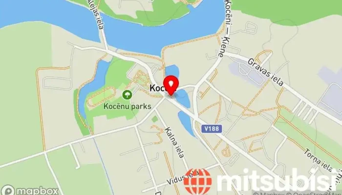 Koceni Karte - Kocēni