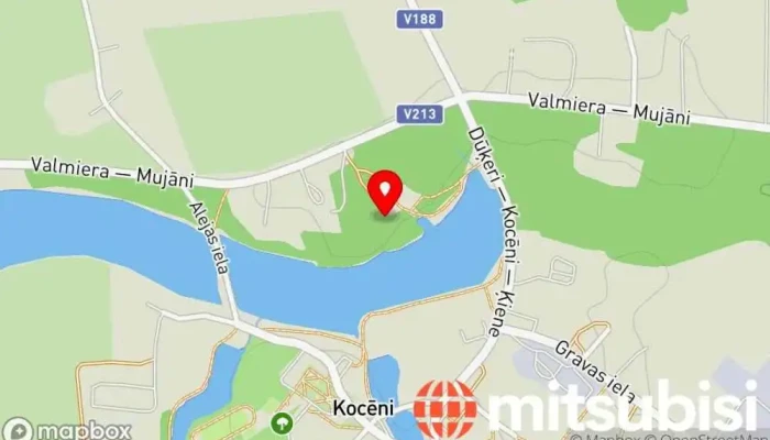 Kocenu Estrade Karte - Kocēni