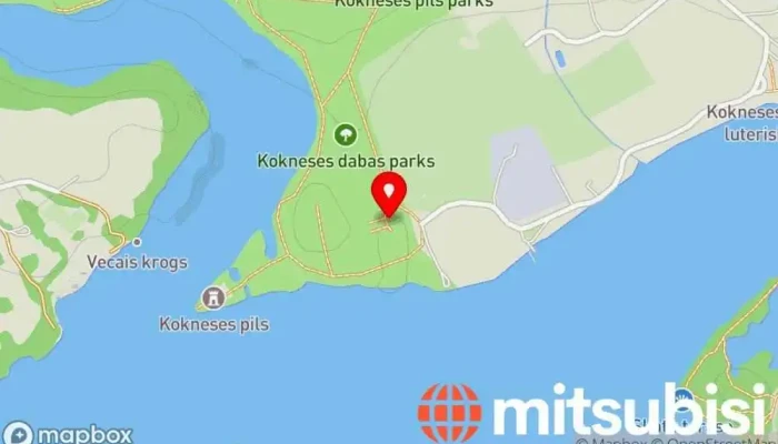 Kokneses Estrade Karte - Koknese