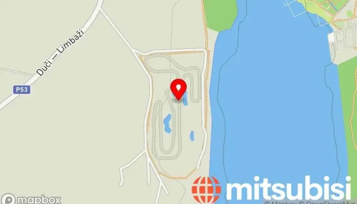 karte no Limbažu Lielezera Mototrase Bezceļu sacīkšu trase iekš Limbaži