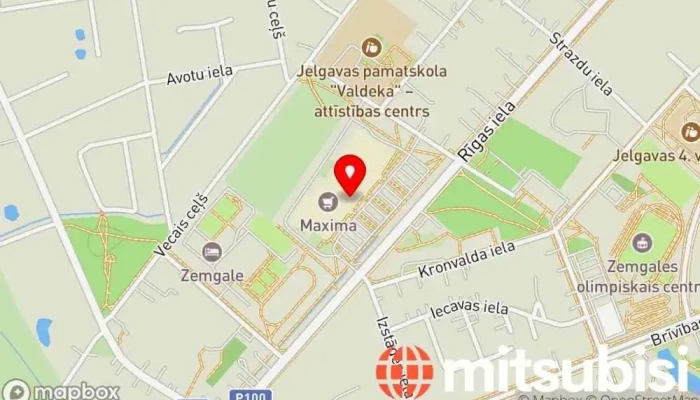 Lmt Jelgava Valdeka -  Karte - Jelgava