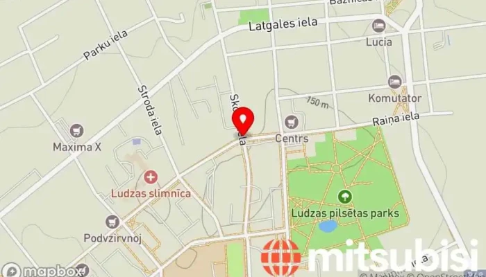 Ludza -  Karte - Ludza