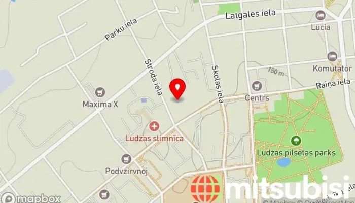 Ludzas Pilseta Karte - Ludza