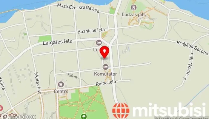 Ludzas Zeme Laikraksts Karte - Ludza