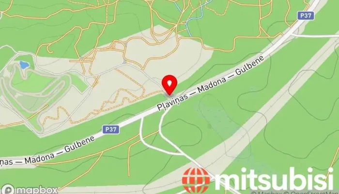 karte no MX park, Smeceres sils, Madonas mototrase Bezceļu sacīkšu trase iekš Lazdonas pagasts, Madonas novads