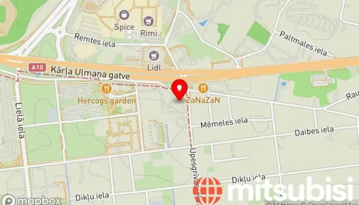 Neste Marupe Dus Karte - Rīga
