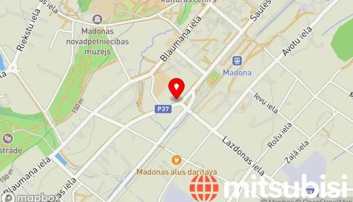 karte no Pilsonības un migrācijas lietu pārvalde, Madonas nodaļa Vīzu un pasu birojs, Valsts iestāde, Imigrācijas un naturalizācijas dienests iekš Madona
