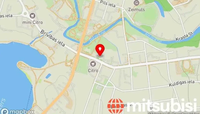 Rezeknes Autoosta Karte - Rēzekne