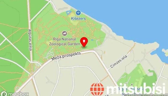 Rigas Nacionalais Zoologiskais Darzs Karte - Rīga