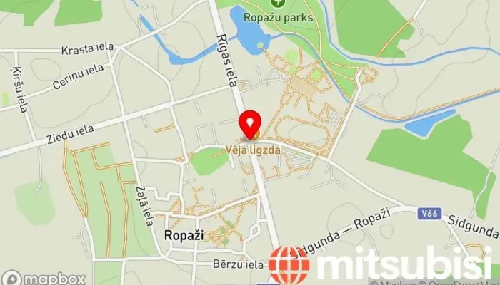 Ropazi Karte - Ropaži