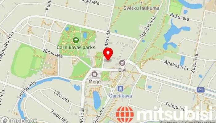 karte no Tirdzniecības centrs 