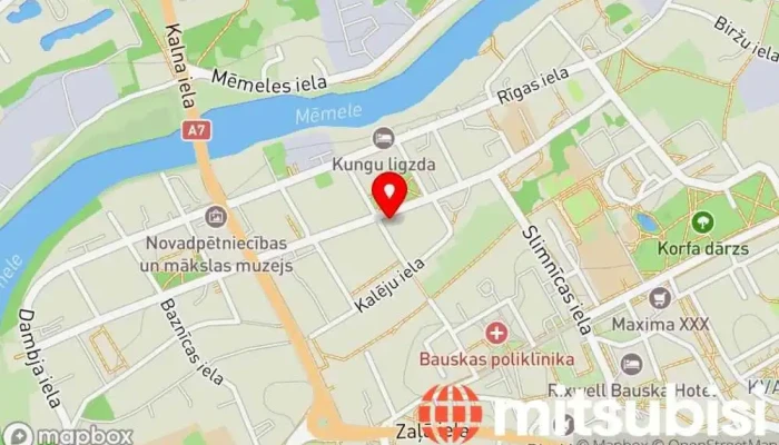 Tirdzniecibas Nams Kvele Karte - Bauska