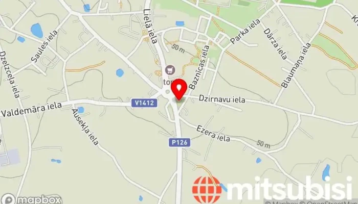 Valdemarpils Pilseta Karte - Valdemārpils Pilsēta, Talsu Novads