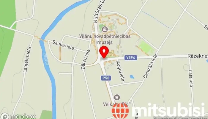 Vilanu Pilseta Karte - Viļāni