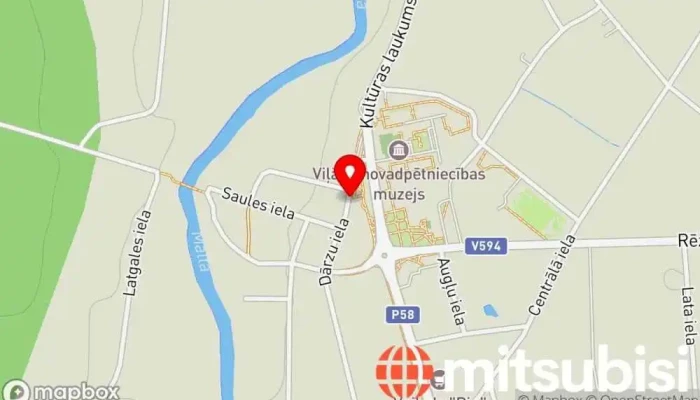 Vilanu Pilsetas Zemes Komisija Karte - Viļāni