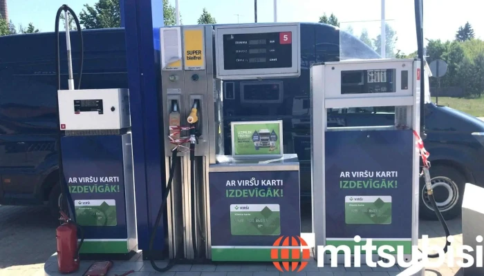 Virsi Preili Dus Degvielas Uzpildes Stacija - Jaunsaimnieki