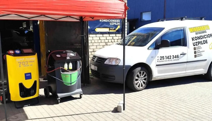 Windauauto Auto kondicionieru uzpilde - Ventspils